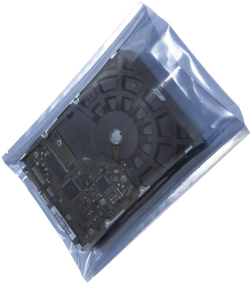 Open Flat Type Antistatic Zip Lock Bags ESD Shielding Packing Bag