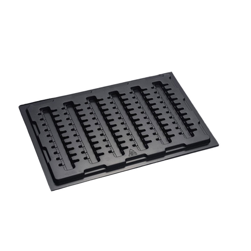 PCB storage box black blister tray ESD anti-static blister tray