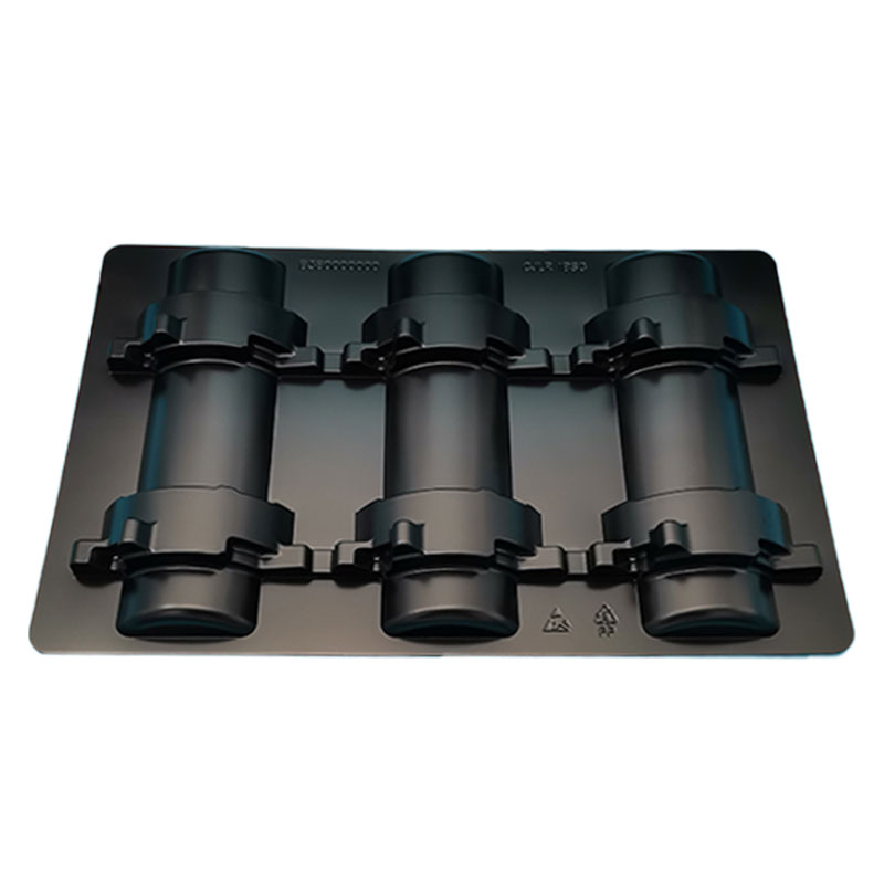 ESD anti-static PCB storage black blister tray