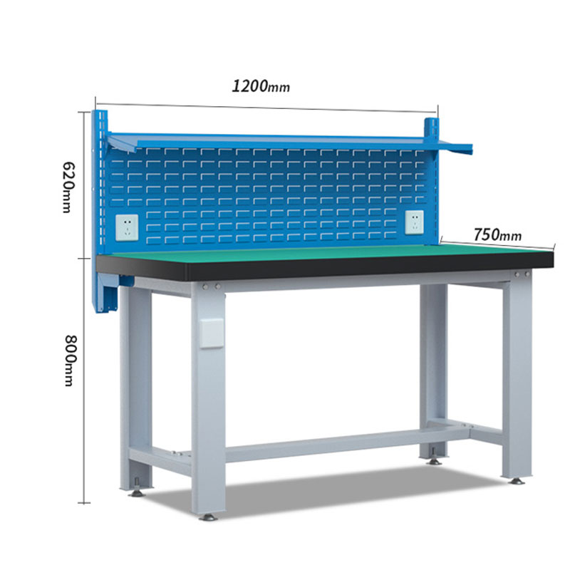 Electrical Laboratory ESD Work Table Metal Steel Antistatic Electronic Workbench