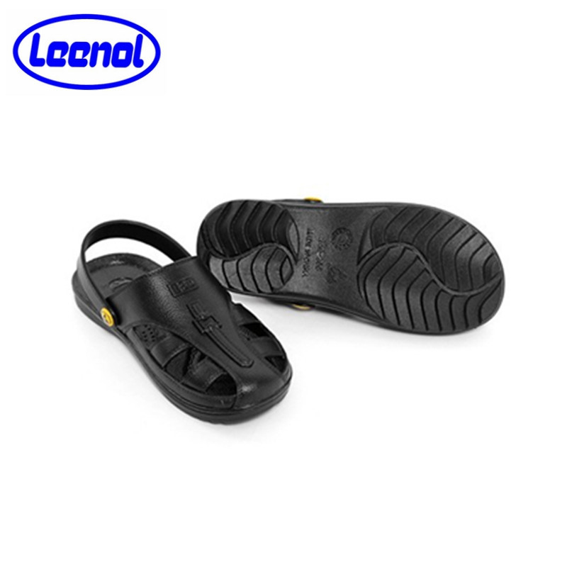 LN-1577101A1 Cleanroom Sandal Antistatic Spu Esd Slipper