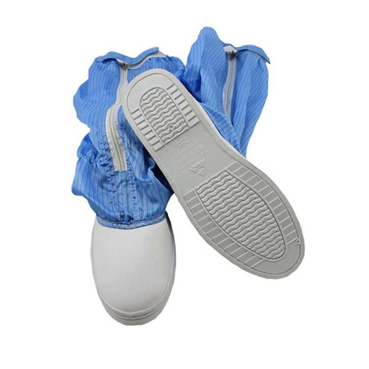 LN-1577108 Dust-proof And Anti-static Shoes for Clean Rooms High Boots Clean Shoes