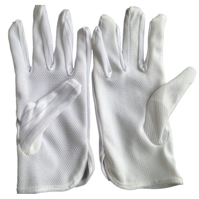 LN-8002 Anti-static Gloves Non-slip ESD Dotted Gloves for Workshop