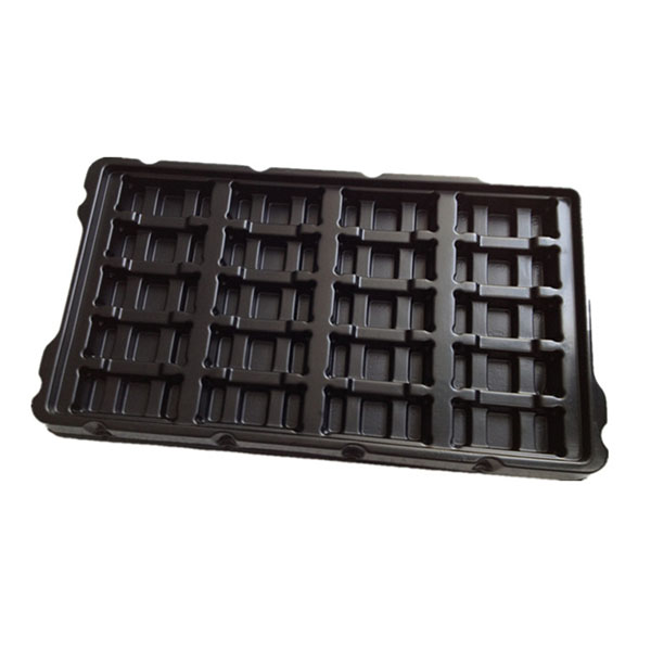 Custom Esd Component Antistatic Thermoformed Vacuum Forming Plastic Blister Packaging Tray