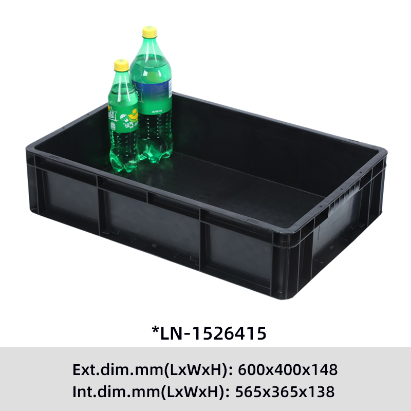 *LN-1526415 Metro ESD Totes Turnover Box Recycling Bins With Lids