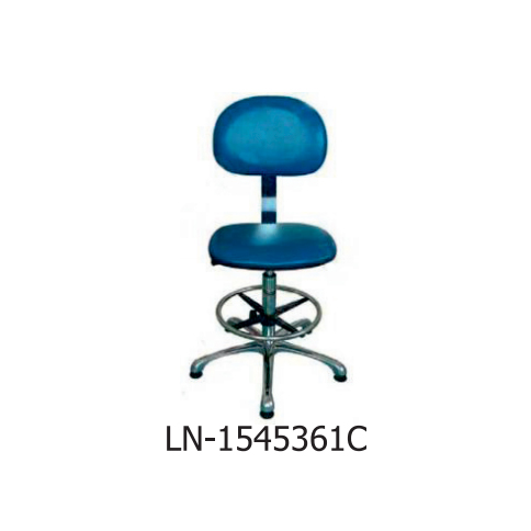 Laboratory Antistatic ESD Leather Chair with Wheels